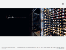 Tablet Screenshot of gaudio.it