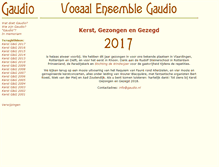Tablet Screenshot of gaudio.nl